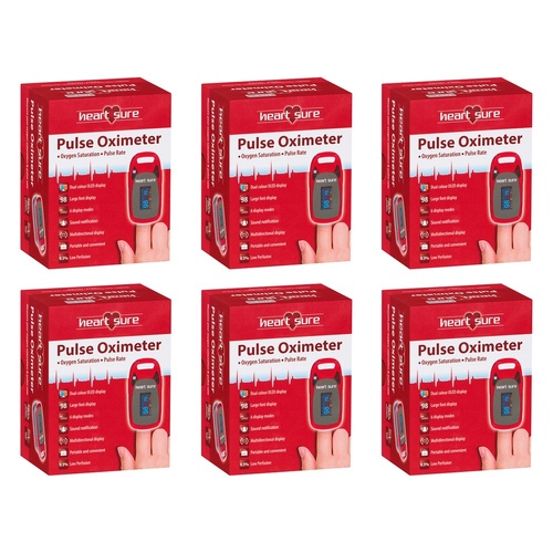 Omron Heart Sure Pulse Oximeter Pack of 6