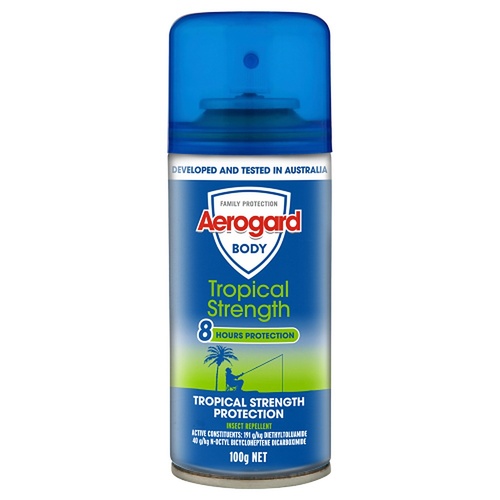 Aerogard Tropical Strength Repellent Aerosol 100g