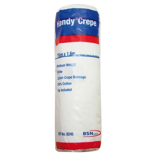 Handycrepe Non-Adhesive Support Bandage White 15cm x 1.6m
