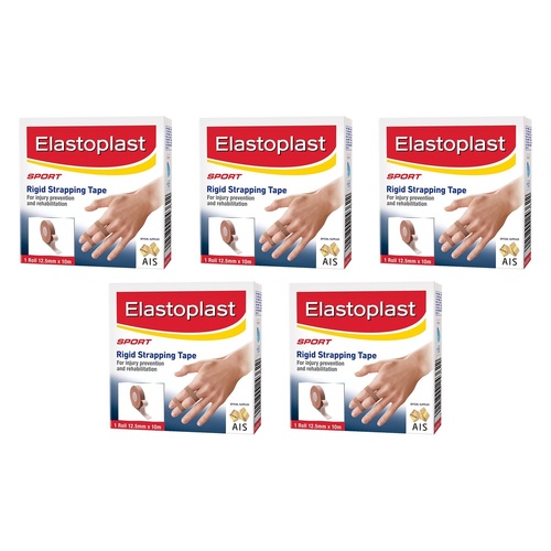 Elastoplast Rigid Strapping Tape 10 Metres Pack of 5
