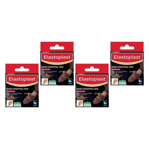 Elastoplast Rigid Strapping Tape 25mm x 10m Pack of 4