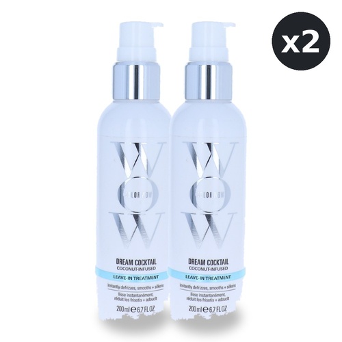 Color Wow Dream Cocktail Coconut Spray Dry Hair 200ml Pack of 2
