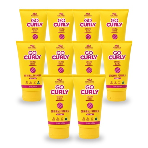 Marc Daniels Go Curly Enhance Define Curls 150ml Original Pack of 10