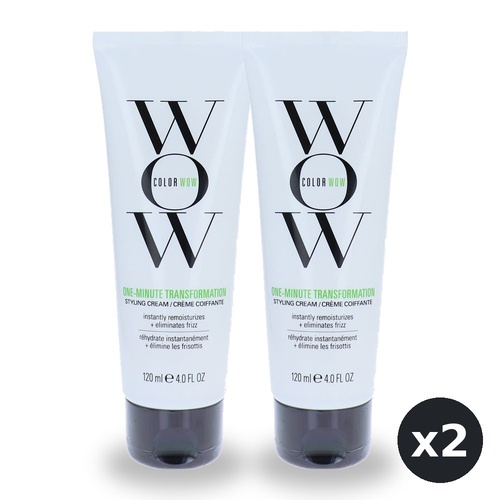 Color Wow One Minute Transformation Cream 120ml Pack of 2