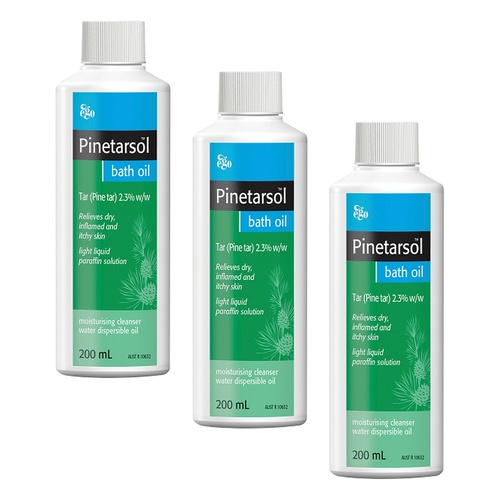 Ego Pinetarsol Bath Oil 200mL Pack of 3