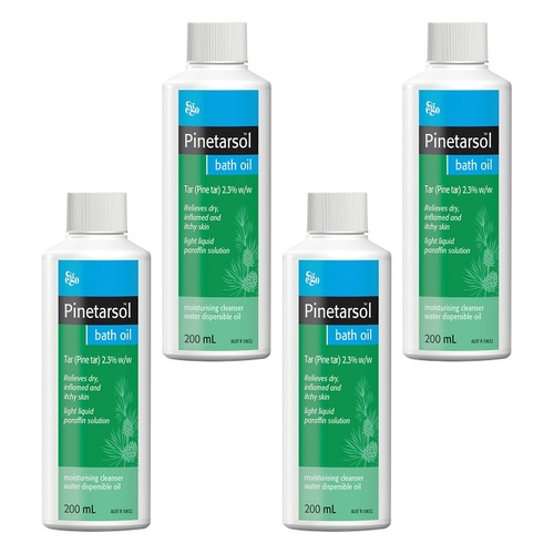 Ego Pinetarsol Bath Oil 200mL Pack of 4