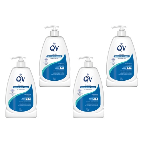 Ego QV Intensive Moisturising Cleanser 500g Pack of 4