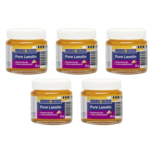 Goldx Pure Lanolin Pack of 5