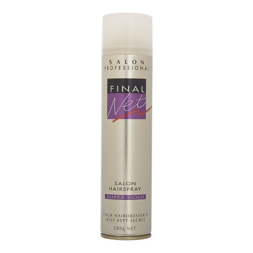 Final Net Salon Hairspray Super Hold 200mL x 6