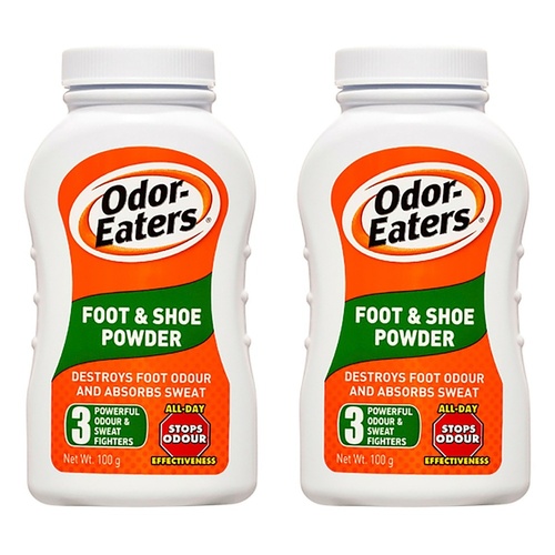 Odor-Eaters Foot Powder 100g Pack of 2