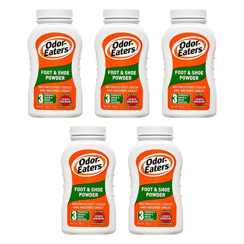 Odor-Eaters Foot Powder 100g Pack of 5