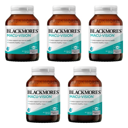 Blackmores Macu-Vision 90 Tablets Pack of 5