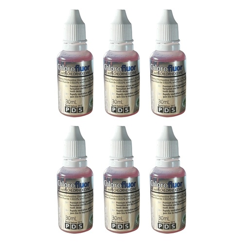 Chlorofluor Chlorhexidine & Fluoride Gel 30mL Pack of 6