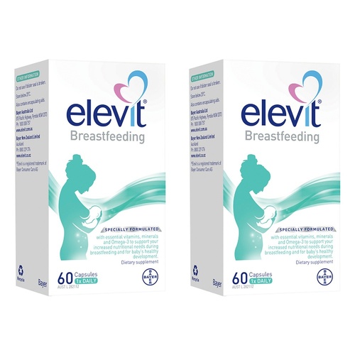 Elevit Breastfeeding 60 Capsules Pack of 2