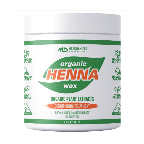 Marc Daniels Ultra Organics Clear Henna Wax Treatment 400g