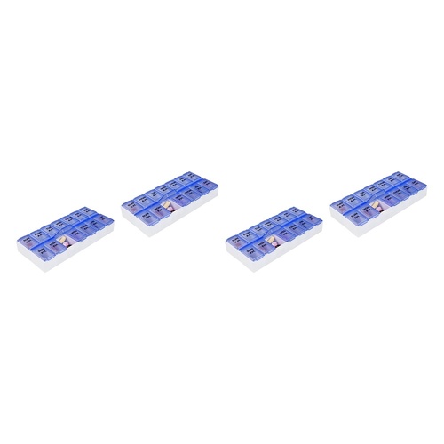 Making Life Easy Pill Reminder 7 Day AM/PM Pack of 4
