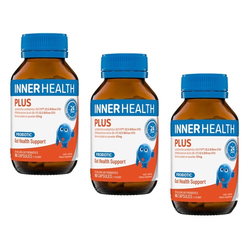 Inner Health Plus Probiotic 90 Capsules Pack of 3