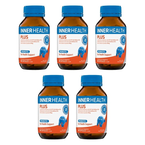 Inner Health Plus Probiotic 90 Capsules Pack of 5