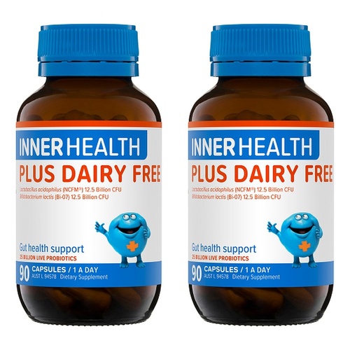 Inner Health Plus Dairy Free 90 Capsules Pack of 2