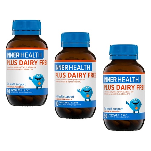 Inner Health Plus Dairy Free 90 Capsules Pack of 3