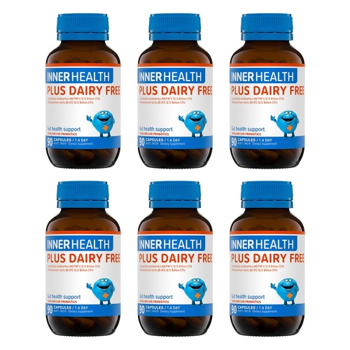 Inner Health Plus Dairy Free 90 Capsules Pack of 6