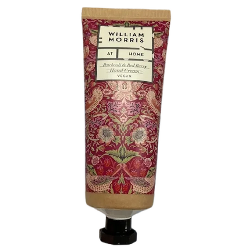 William Morris Vegan Hand Cream Patchouli & Red Berry 100ml