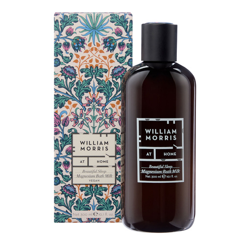 William Morris Vegan Magnesium Bath Milk 300ml Lavender Chamomile Gift