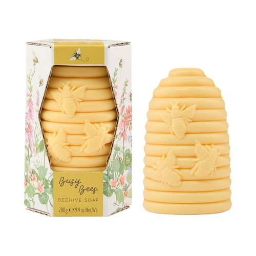 Heathcote & Ivory Busy Bees Vegan Beehive Soap 280g in Gift Box