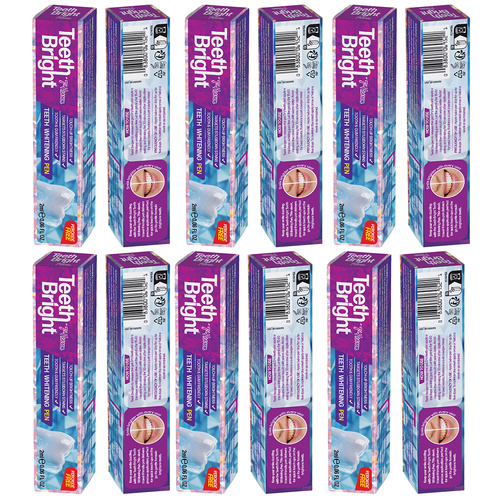 7TH Heaven Teeth Bright Whitening Pen 2 ml Bundle Pack of 6 Portable Whitener