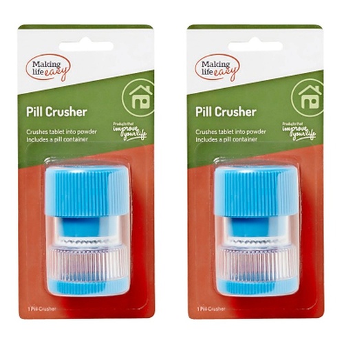 Making Life Easy Pill Crusher Pack of 2