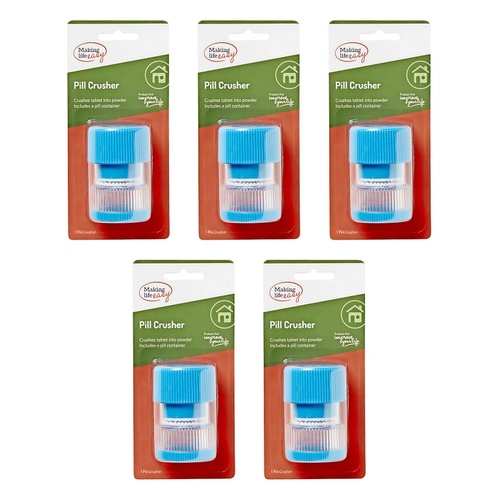 Making Life Easy Pill Crusher Pack of 5