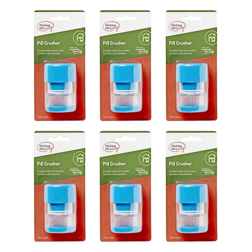 Making Life Easy Pill Crusher Pack of 6