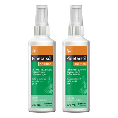Ego Pinetarsol Solution Shower Pack 200mL Bundle of 2