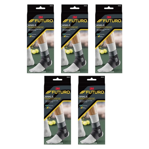 Futuro Ankle Performance Stabiliser Adjustable Pack of 5