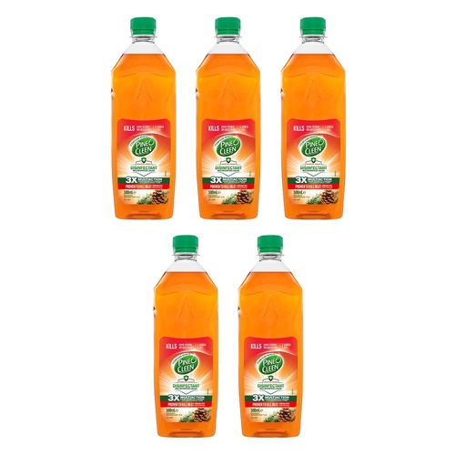Pine O Cleen Antibacterial Liquid Disinfectant Pine 500mL Pack of 5