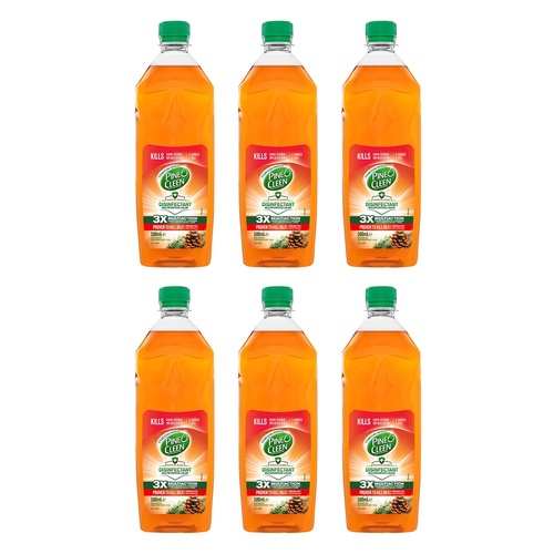 Pine O Cleen Antibacterial Liquid Disinfectant Pine 500mL Pack of 6