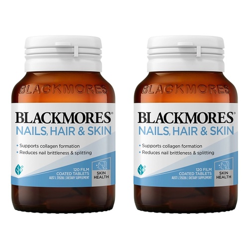Blackmores Nails, Hair & Skin 120 Tablets Pack of 2