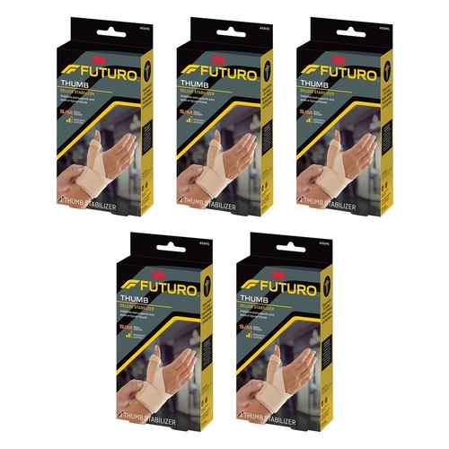 Futuro Deluxe Thumb Stabiliser Small/Medium Pack of 5