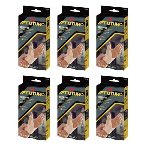 Futuro Deluxe Thumb Stabiliser Small/Medium Pack of 6