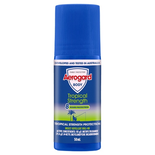 Aerogard Tropical Strength Insect Repellent Roll On 50mL