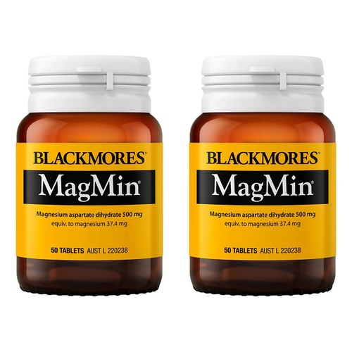 Blackmores MagMin 50 Tablets Pack of 2