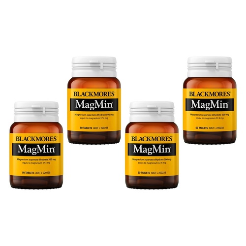 Blackmores MagMin 50 Tablets Pack of 4