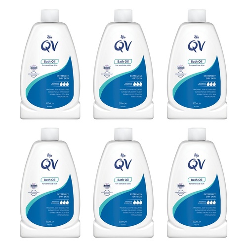 Ego QV Bath Oil 500mL Pack of 6
