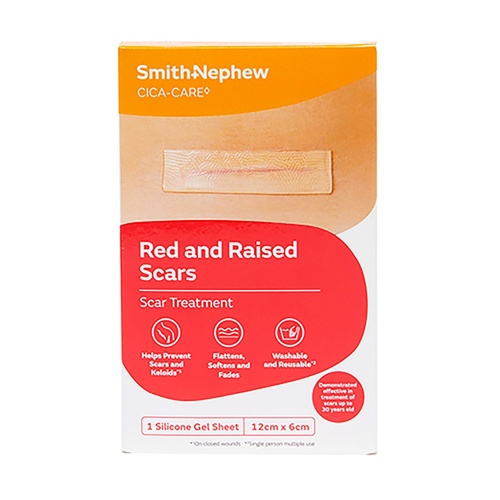Cica-Care Silicone Gel Sheet Scar Treatment 12cm x 6cm