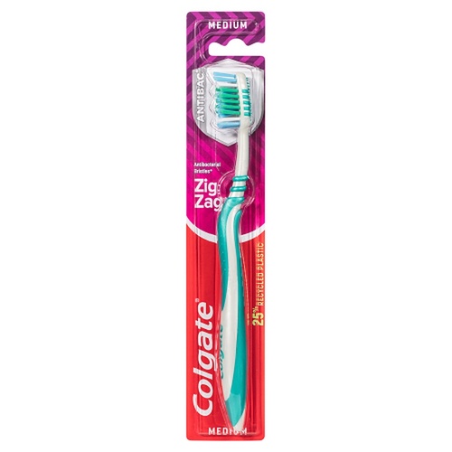 Colgate ZigZag Adult Toothbrush Soft Medium