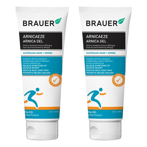 Brauer Arnicaeze Arnica Gel 100g Pack of 2