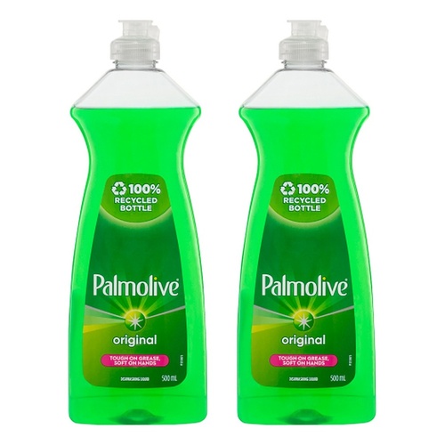Palmolive Dishwashing Liquid Original 500mL x 12 Bundle of 2