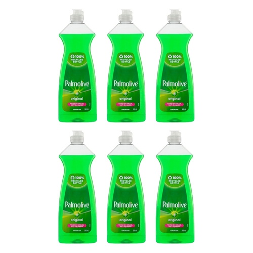 Palmolive Dishwashing Liquid Original 500mL x 12 Bundle of 6