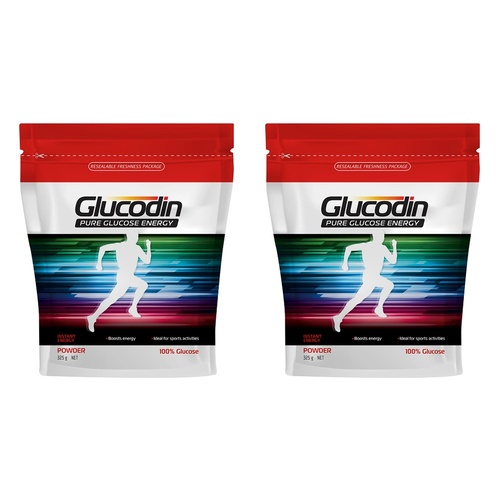Glucodin Pure Glucose Energy Powder 325g Pack of 2