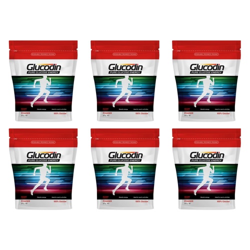Glucodin Pure Glucose Energy Powder 325g Pack of 6